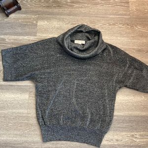 Michael Michael Kors metallic grey top.